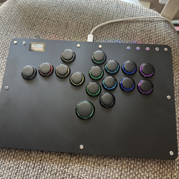 Cosmox Gaming Hautepad R16 White Arcade Controller - Picture 1 of 6